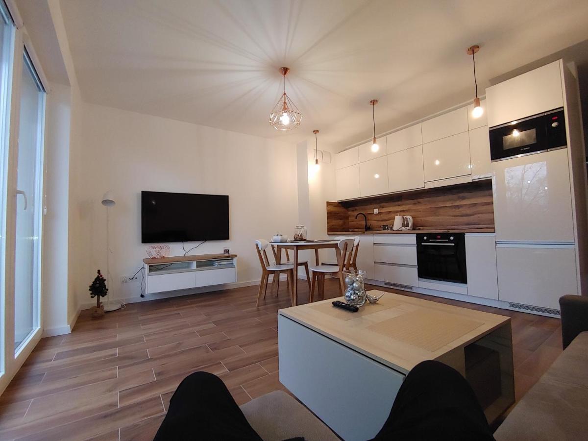 Ferienwohnung Cienista Mysliborz An Exterior foto